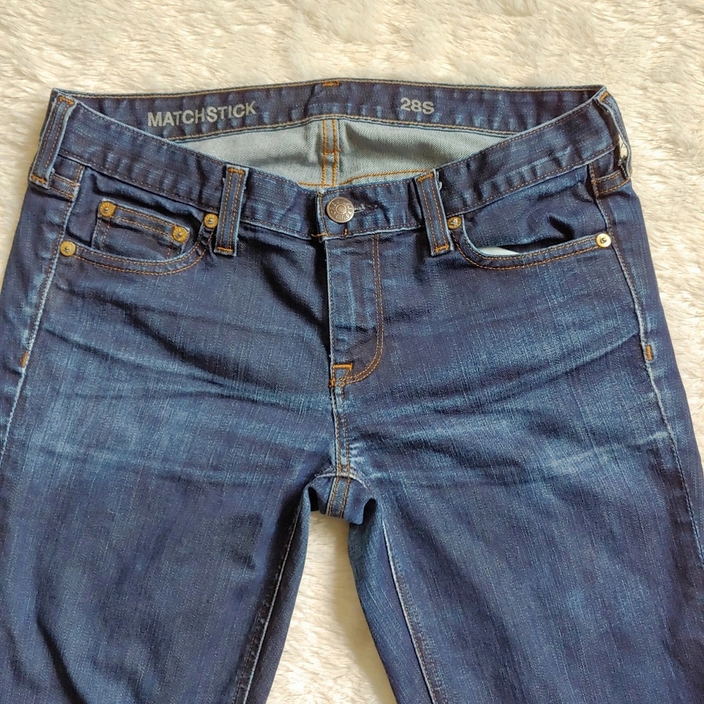 J. Crew Matchstick jeans
